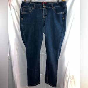 Dark blue denim jeans from Torrid